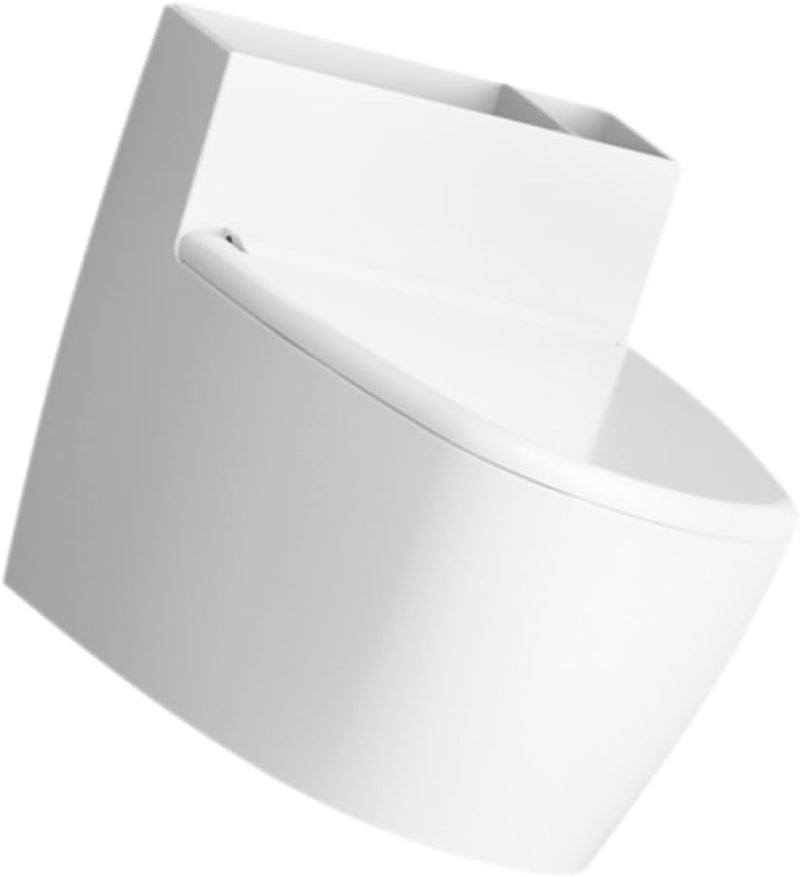 Wall Mounted Toilet Shaped Ashtray With Lid For Bathroom Home Office Bar Kitchen - Image 1